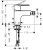 Смеситель Hansgrohe Talis E2 31622000 для биде 