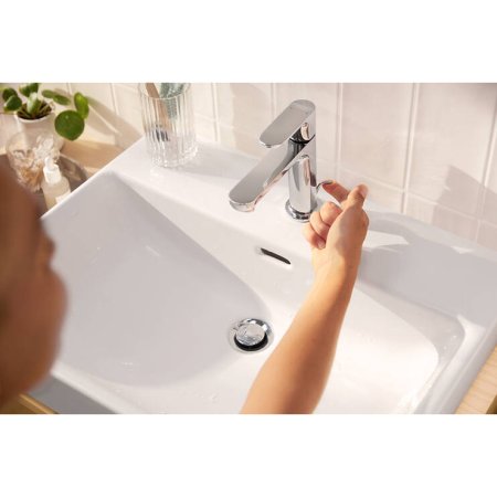 Смеситель Hansgrohe Rebris S 110 72517000 для раковины со сливным гарнитуром хром 