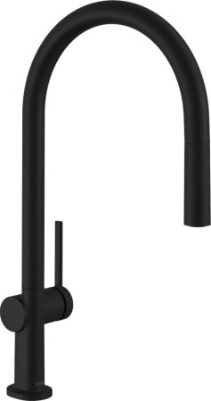 Смеситель Hansgrohe Talis M54 72802670 для кухонной мойки, матовый черный 