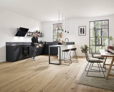 Смеситель Hansgrohe Talis M54 72802670 для кухонной мойки, матовый черный 