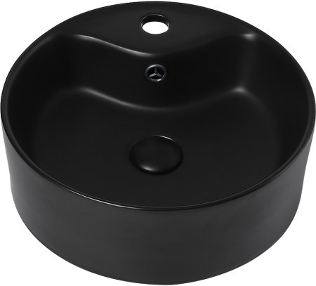 Раковина Abber Bequem 41 AC2104MB Черная матовая 