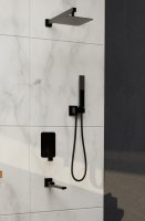 Душевая система RGW Shower Panels SP-56B встраиваемая, черная