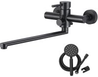 Смеситель для ванны Olive's Balear 13221BLB универсальный Черный матовый