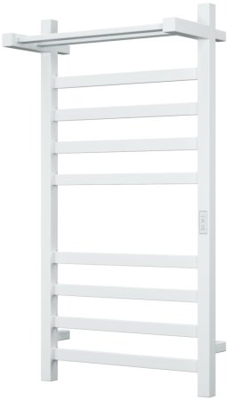 Полотенцесушитель электрический с полочкой (лесенка) Bauedge Hotel Shelf DB-0001, 50x100 см 