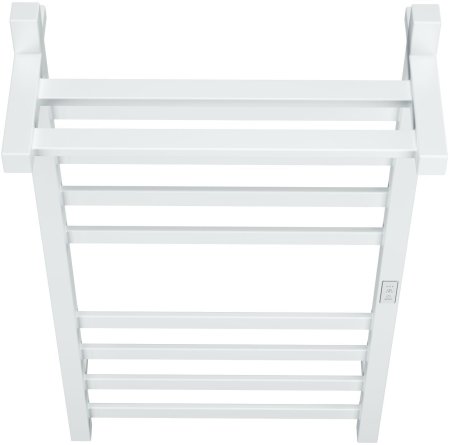 Полотенцесушитель электрический с полочкой (лесенка) Bauedge Hotel Shelf DB-0001, 50x100 см 