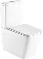 Унитаз компакт WeltWasser Gelbach 001 XL GL-WT 10000003734 Белый глянец с бачком и сиденьем Микролифт Унитаз компакт WeltWasser Gelbach 001 XL GL-WT 10000003734 Белый глянец с бачком и сиденьем Микролифт