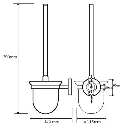 Ершик Bemeta Alfa 102413012 