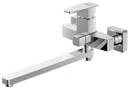 Смеситель для ванны Bravat Riffle F672106C-L, хром 