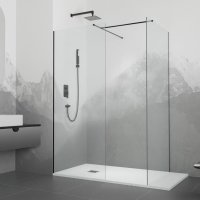 Душевая перегородка RGW WA-020B (WA-010B (2 шт.) + S-1220 B) 900x1000