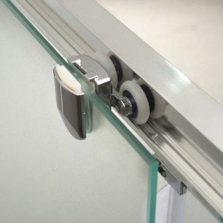 Душевая дверь BelBagno Unique 200 UNIQUE-BF-2-170/200-M-Cr профиль Хром стекло матовое 