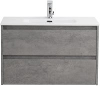 Тумба с раковиной BelBagno KRAFT 39-800/390-2C-SO-CG Cemento Grigio