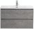 Тумба с раковиной BelBagno KRAFT 39-800/390-2C-SO-CG Cemento Grigio 