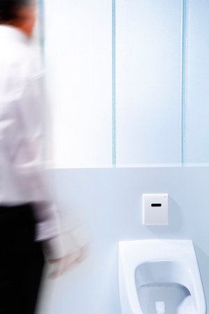 Кнопка смыва TECE Planus Urinal 6 V-Batterie 9242354 белая матовая 
