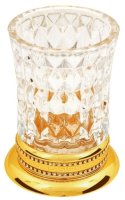 Стакан для зубных щеток Boheme Imperiale 10412 Золото