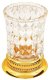 Стакан для зубных щеток Boheme Imperiale 10412 Золото 
