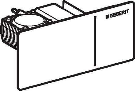 Кнопка смыва Geberit Sigma 70 115.630.FW.1 