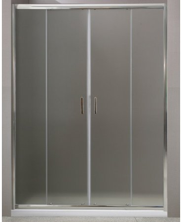 Душевая дверь BelBagno Uno 180 UNO-BF-2-180-M-Cr профиль Хром стекло матовое 