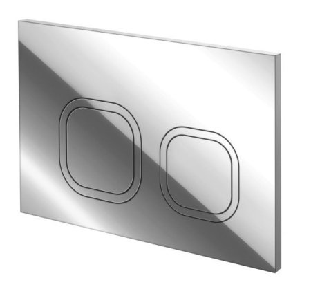 Клавиша для инсталляции ESBANO LPS-10SC глянцевый хром 