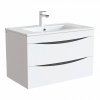 Тумба с раковиной IDDIS Cloud 80 подвесная белая (CLO80W0i95K) Тумба с раковиной IDDIS Cloud 80 подвесная белая (CLO80W0i95K)