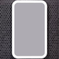 Зеркальный шкаф Opadiris Элеганс 60 00-00006871 с подсветкой Белый матовый