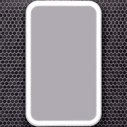 Зеркальный шкаф Opadiris Элеганс 60 00-00006871 с подсветкой Белый матовый 