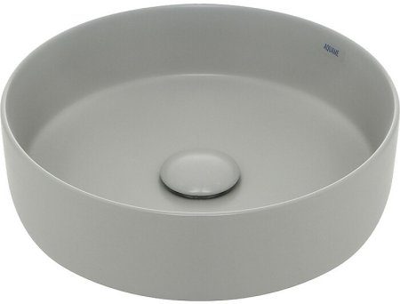 Раковина-чаша AQUAme 36 AQM5012MFG Светло-серая матовая 