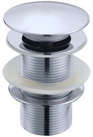 Донный клапан Boheme Brillante 612 click-clack Хром