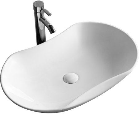 Раковина-чаша Ceruttispa 67 CR7031 СТ9582 Белая 