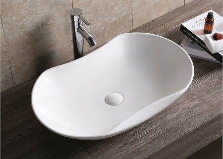 Раковина-чаша Ceruttispa 67 CR7031 СТ9582 Белая 