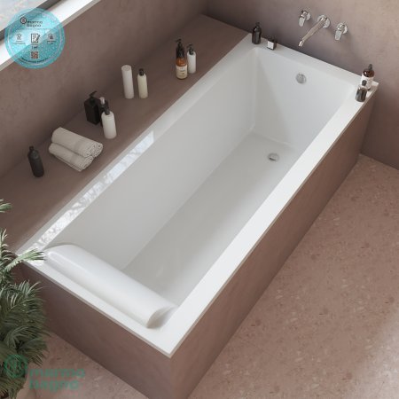 Ванна из литьевого мрамора Marmo Bagno Ницца 180x80 MB-NP180-80 без гидромассажа 