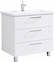 Тумба под раковину Aqwella Манчестер 70 MAN01073 Белый глянец