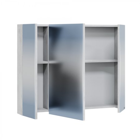 Зеркало-шкаф Санта Марс 80 светлый 