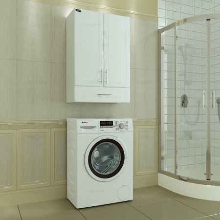 Шкаф для ванной комнаты навесной СаНта Дублин 60/90 