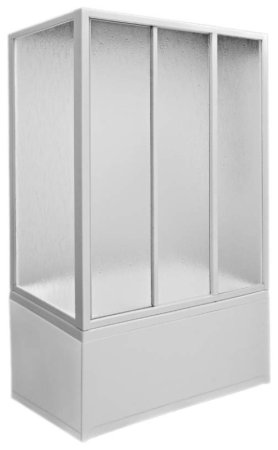 Шторка на ванну Bas Атланта, Нептун, Мальдива, Ибица, Верона (боковая, стекло) 