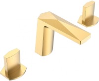 Смеситель для раковины Boheme Venturo 150-G-ICE Золото