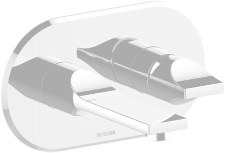 Смеситель для раковины Bossini Apice Z00549.045 Белый матовый 