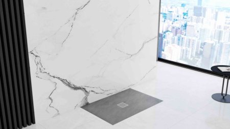 Душевой поддон из литого мрамора 120х90 см Rea Rock REA-K4584 