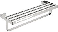 Полка для полотенец Boheme Q 10947-NB Никель брашированный