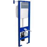 Инсталляция Berges Atom 410 040331 для унитаза с клавишей смыва Хром Инсталляция Berges Atom 410 040331 для унитаза с клавишей смыва Хром