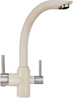 Смеситель Granula GR-2304 для кухонной мойки, пирит