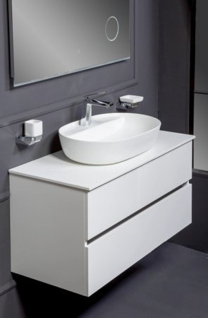 Столешница под раковину Boheme Armadi Art Vallessi 100 840-100-W Белая 