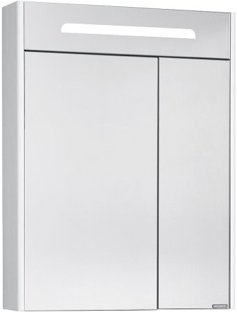 Зеркальный шкаф Aquaton Сильва 60 1A216202SIW70 с подсветкой Дуб полярный 