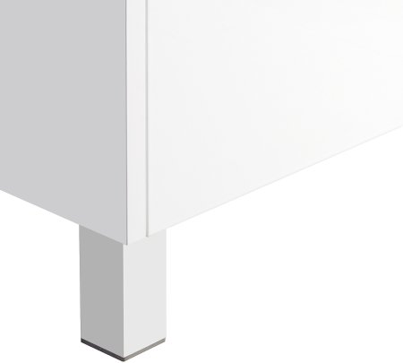 Тумба под раковину Aquaton Капри 60 1A230101KP010 подвесная Белая глянцевая 