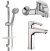 Комплект смесителей Paini Palermo PACRKIT3 Хром 
