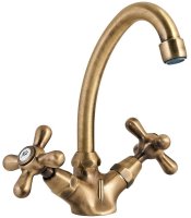 Смеситель для раковины Paini Liberty 17F3250KM Старая бронза