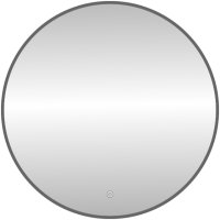 Зеркало с подсветкой LED Fixsen FX-1080F круглое 80х80 см, графит Зеркало с подсветкой LED Fixsen FX-1080F круглое 80х80 см, графит