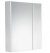 Зеркальный шкаф Roca Ronda 70 ZRU9303008 с подсветкой Бетон Белый матовый 