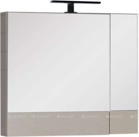 Зеркало-шкаф Aquanet Нота 75 светлый дуб 