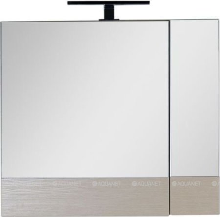 Зеркало-шкаф Aquanet Нота 75 светлый дуб 