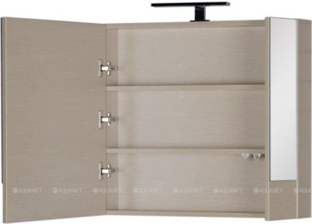 Зеркало-шкаф Aquanet Нота 75 светлый дуб 